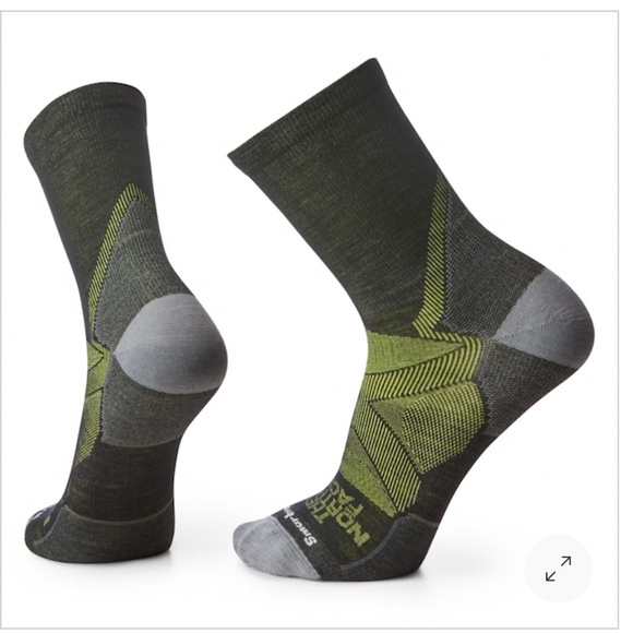 Smartwool X The North Face® Unisex Run Mid Crew Zero Cushion Large - Picture 1 of 5